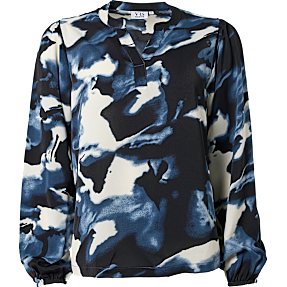 VRS dame bluse str. XL - blå