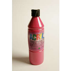 Akrylmaling blank 500 ml - fuchsia
