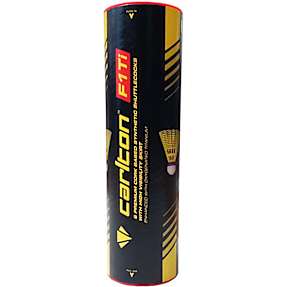 Carlton F1 Ti badmintonbolde hurtig - gul/rød