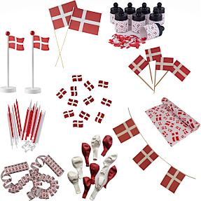 Stor flagpakke