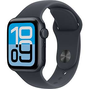 Apple Watch SE 3 (2025) GPS + Cell 40 mm - Midnight Aluminium - Midnight Sport Band M/L