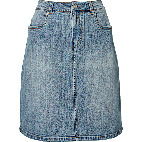 VRS dame denim nederdel str. 36 - blå