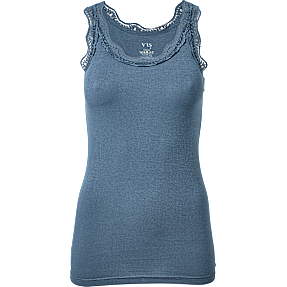 VRS dame top str. M - blå