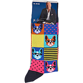 Mads Christensen herre strømper str. onesize - multifarvet