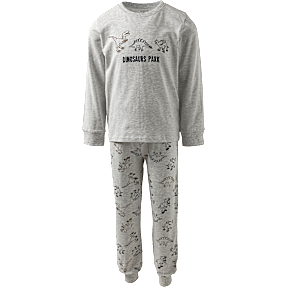 VRS børne pyjamas str. 86/92 - grå