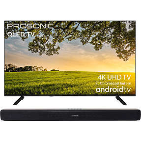 Prosonic 43" QLED UHD TV 43QUA9023 + PS30W23 soundbar