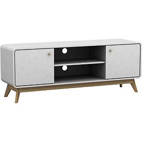 Caitlin TV-bord - hvid