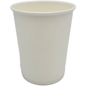 Salling engangskrus 24cl 10-pak - hvid