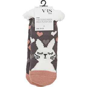 VRS baby kæmpehygge strømper str. 23/25 - printet