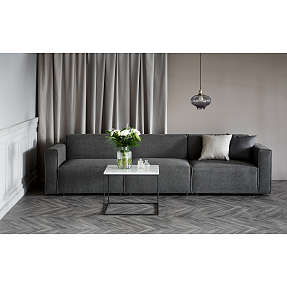 GRO 3 personers modulsofa - antracit