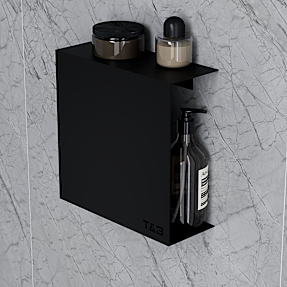 T&B hylde - mat sort