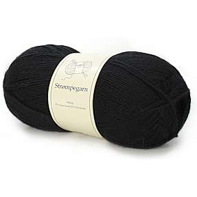 Salling strømpegarn - sort 217