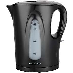 Køkkenchef elkedel (1,7L) - sort