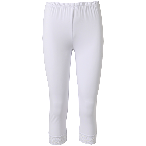 VRS dame leggings capri str. S - hvid
