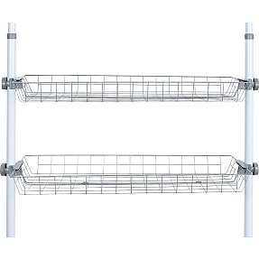 Wenko Herkules trådkurve - grå