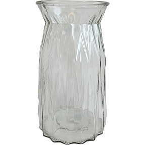 Glasvase H: 20 cm - klar