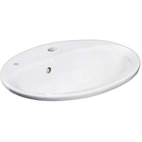 Gustavsberg 7G285301 vask til badeværelse Keramisk Top-monteret vask