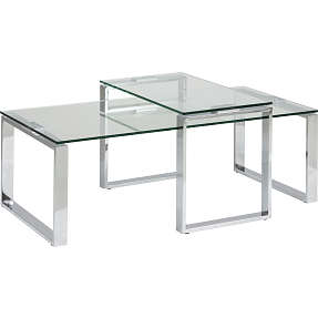 Katrine sofabordssæt - Glas