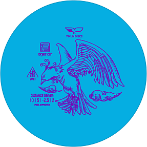 Yikun Disc Golf Distance Driver - blå