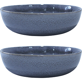 Søholm Sonja suppetallerken - blå (Ø: 18 cm)