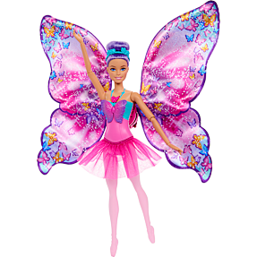 Barbie sommerfugle danser dukke – flere varianter – assorteret