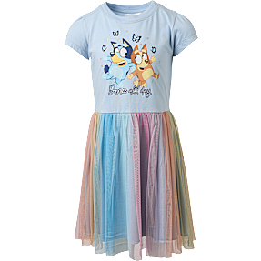 Bluey kjole str. 110/116 - blå