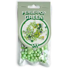 Perle-Pop perler - grøn