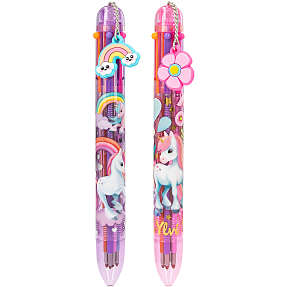 Ylvi kuglepen - multifarvet – flere varianter - assorteret