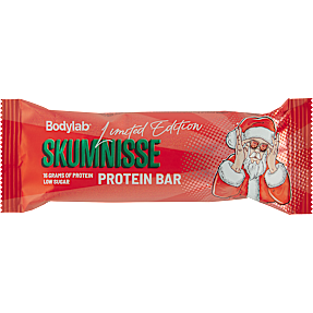 Proteinbar m. skumfidus og chokolade