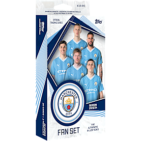 Topps Manchester City Fan Set fodboldkort