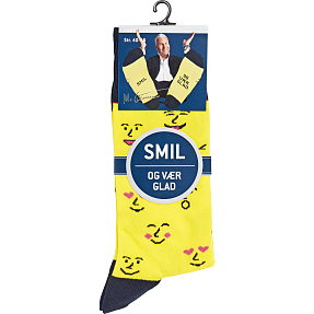 Mads Christensen herre strømper str. onesize - gul