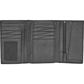 Herre skindpung - sort