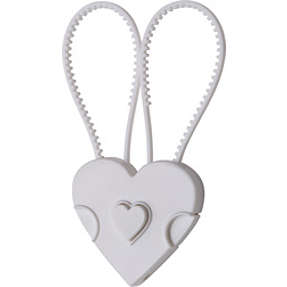 Abus JULIAN skabssikring, hjerteform