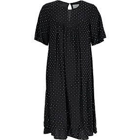 VRS dame kjole med sten str. L - sort