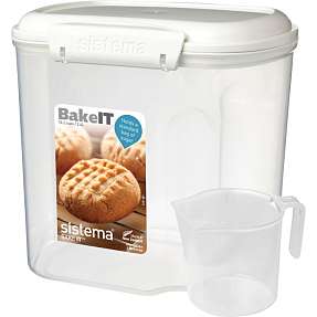Sistema Bake IT opbevaring m. målebæger (2,4L)