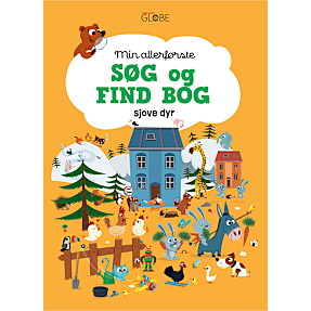Min allerførste søg og find bog - Sjove dyr - Romain Guyard