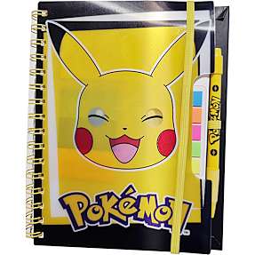 Pokémon notesbog med 3D cover