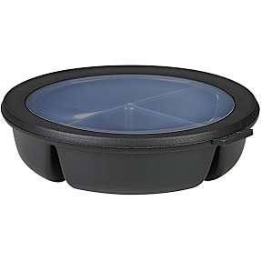 Mepal Cirqula trio skål m/låg (1L) - sort