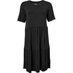 VRS dame kjole med lag str. XL - sort