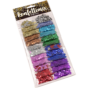 Konfettimix - 24 poser