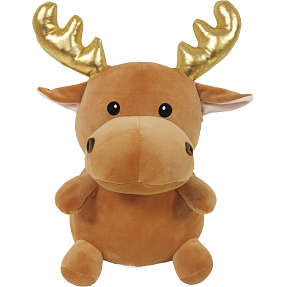 Brun elg bamse 36 cm