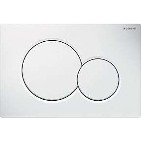 Geberit  SIGMA01 betjeningsplade - hvid