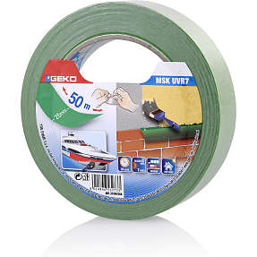GEKO Malertape tynd 50 meter - grøn