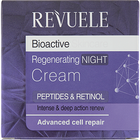 Natcreme m. peptider og retinol