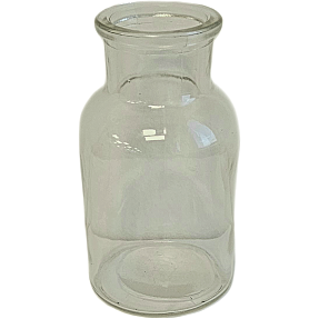 Glasvase H: 9,8 cm - klar