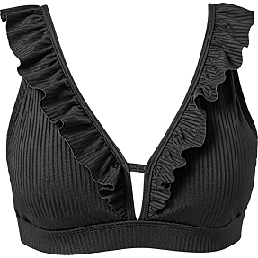 VRS dame bikini overdel str. M - sort