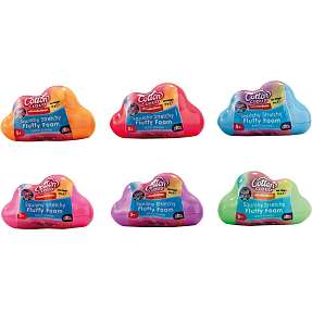 Cotton cloud luftigt skum - 6 varianter