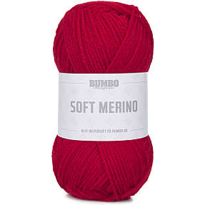 BUMBO Soft Merino Uldgarn - Rød 134