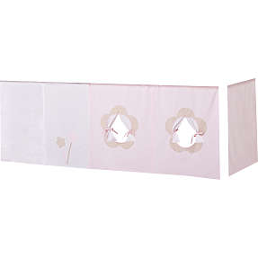 Hoppekids Fairytale Flower forhæng til halvhøj- og køjeseng 90x200 cm