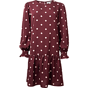 VRS dame kjole str. 2XL - bordeaux